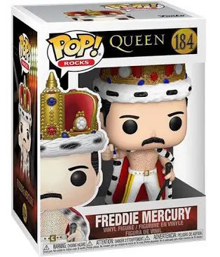 Freddie Mercury - Funko Pop! Rocks (Queen) action figure collectible [Barcode 889698501491] - Main Image 4