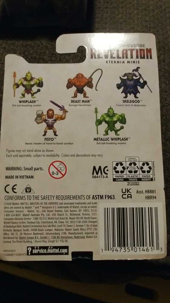Skelegod Eternia Minis - Mattel (Masters of the Universe Revelation: Eternia Minis) action figure collectible [Barcode 194735014613] - Main Image 2
