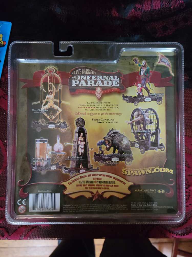 The Golem Elijah - McFarlane Toys™ (Clive Barker’s Infernal Parade) action figure collectible [Barcode 787926178524] - Main Image 2