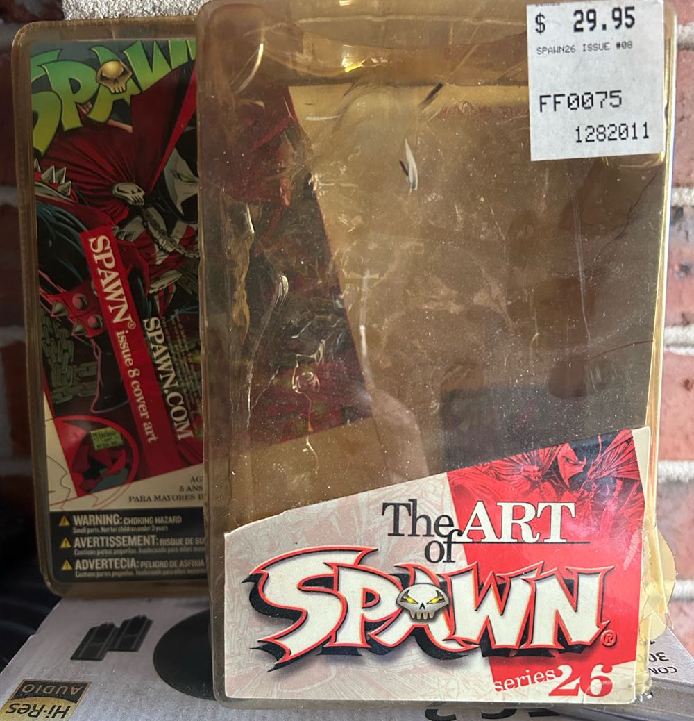 Spawn - The Art Of Spawn Issue 8 Cover Art Series 26 - McFarlane Toys (Spawn Series 26: The Art Of Spawn) action figure collectible [Barcode 787926113211] - Main Image 2