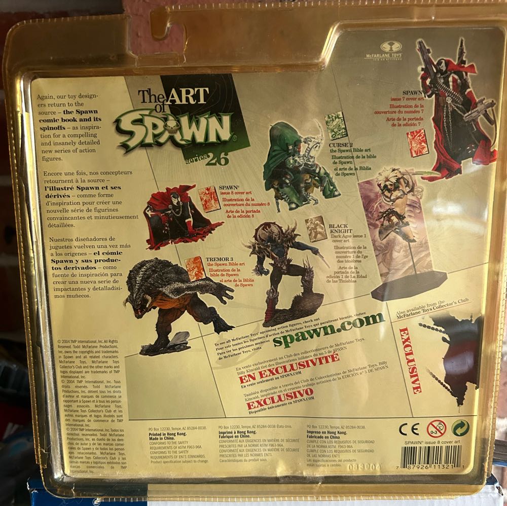 Spawn - The Art Of Spawn Issue 8 Cover Art Series 26 - McFarlane Toys (Spawn Series 26: The Art Of Spawn) action figure collectible [Barcode 787926113211] - Main Image 3