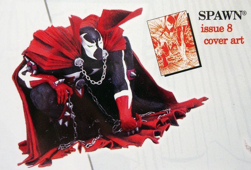 Spawn - The Art Of Spawn Issue 8 Cover Art Series 26 - McFarlane Toys (Spawn Series 26: The Art Of Spawn) action figure collectible [Barcode 787926113211] - Main Image 4