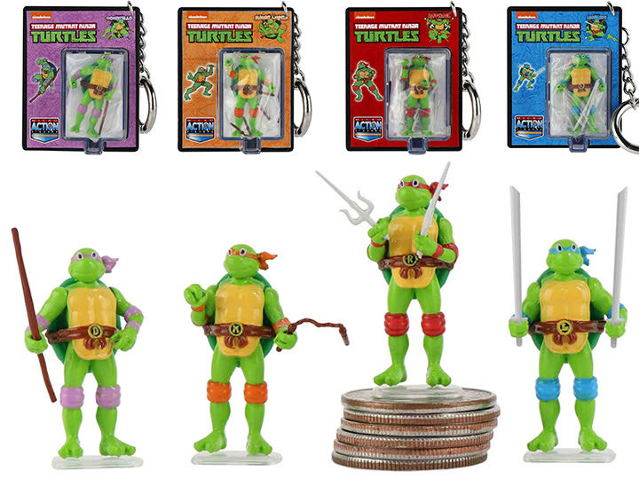Raphael (Micro) - Super Impulse (World’s Smallest) action figure collectible [Barcode 859421005763] - Main Image 2