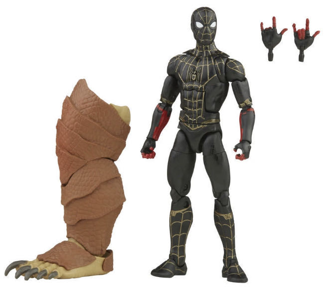 Spider Man Black & Gold Suit - Hasbro (ML BAF Armadillo) action figure collectible [Barcode 5010993844739] - Main Image 4