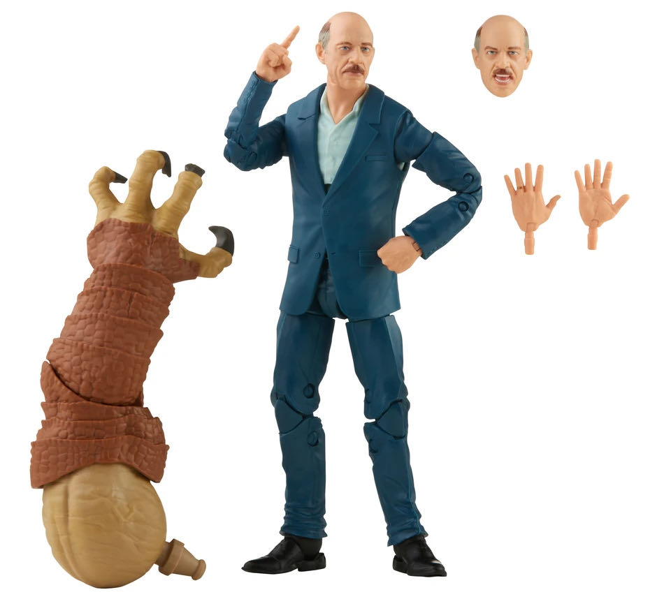 J. Jonah Jameson Marvel Legends  - Hasbro (Marvel Legends Armadillo BAF Wave) action figure collectible [Barcode 5010993844753] - Main Image 3