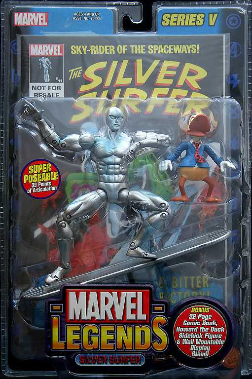 Marvel Legends, Series 5: Howard the Duck - Toy Biz (Marvel Superheroes) action figure collectible - Main Image 2