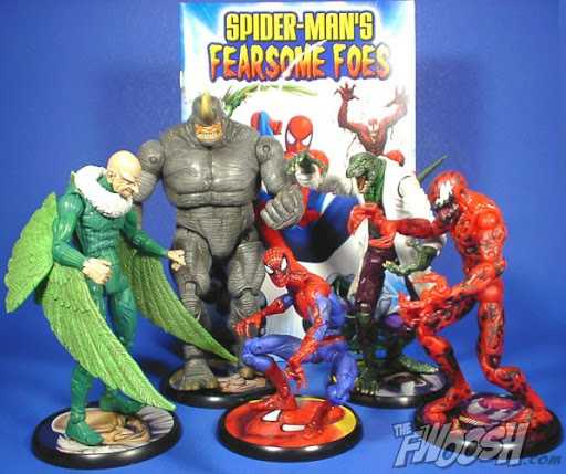 Marvel Legends, Spider-man’s Fearsome Foes Box Set: Rhino - Toy Biz (Marvel Superheroes) action figure collectible - Main Image 4