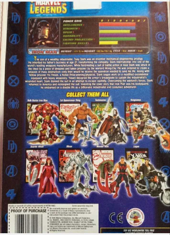 Marvel Legends, Series 11, Legendary Riders Wave: Hulkbuster Iron Man - Toy Biz (Marvel Superheroes) action figure collectible - Main Image 4