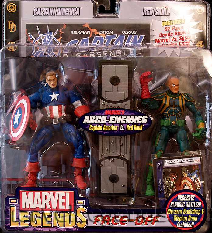 Marvel Legends, Face-off Series 1: Baron Von Strucker - Toy Biz (Marvel Superheroes) action figure collectible - Main Image 2
