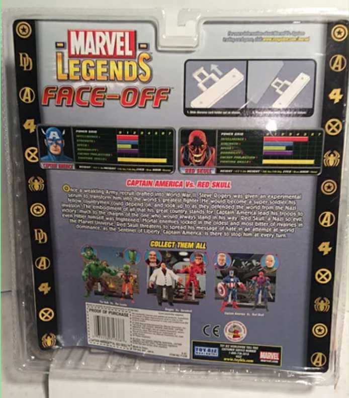 Marvel Legends, Face-off Series 1: Baron Von Strucker - Toy Biz (Marvel Superheroes) action figure collectible - Main Image 3