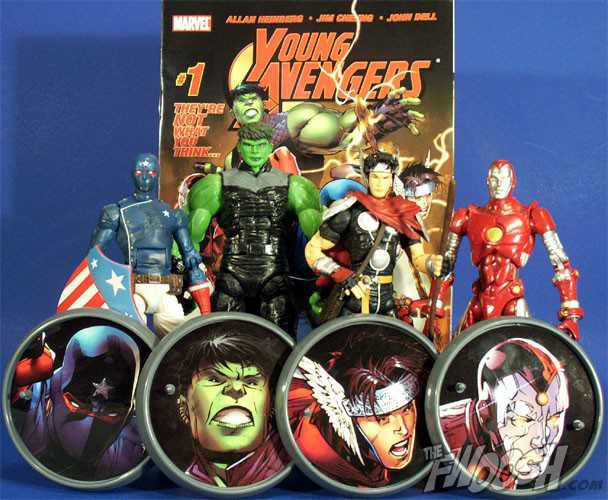 Marvel Legends, Young Avengers Box Set: Hulkling - Toy Biz (Marvel Superheroes) action figure collectible - Main Image 4