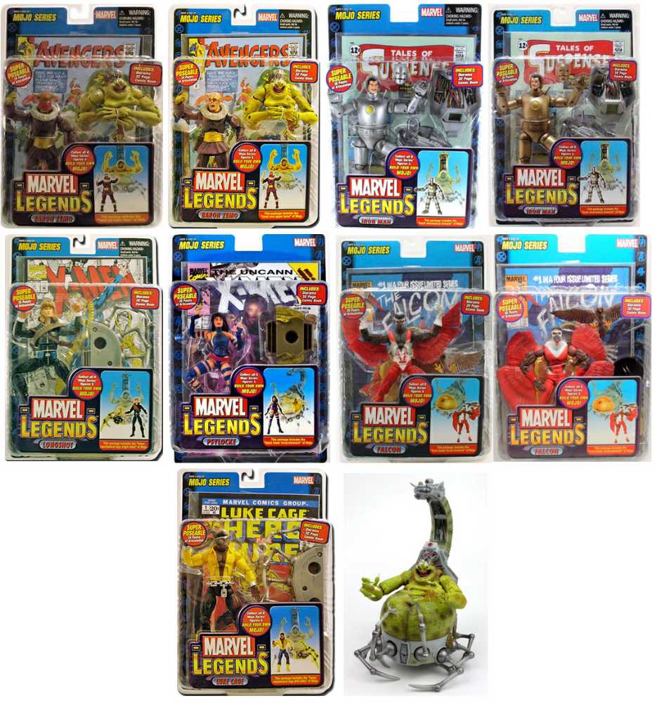 Marvel Legends, Series 14, Mojo Wave: Mojo Build-a-figure - Toy Biz (Marvel Superheroes) action figure collectible - Main Image 3