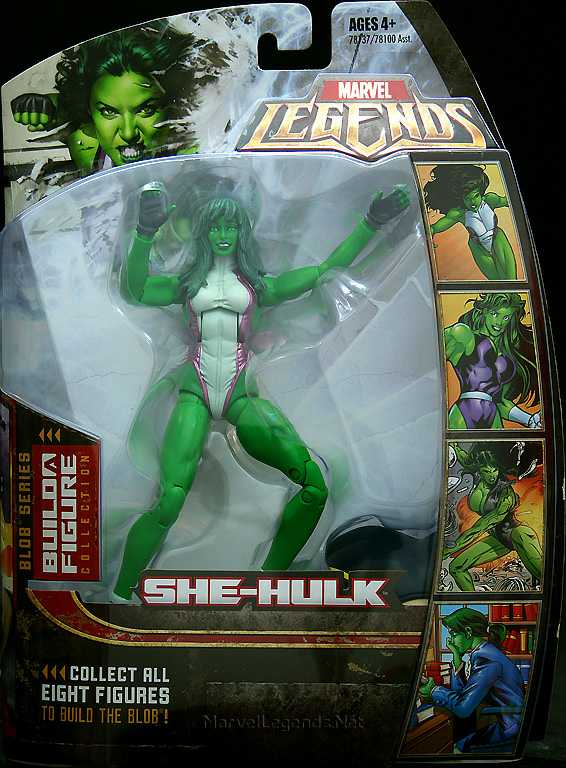 She-Hulk - Hasbro (Marvel Superheroes) action figure collectible - Main Image 2