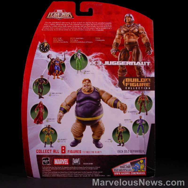 X3 Juggernaut - Hasbro (X-Men: The Last Stand) action figure collectible - Main Image 3