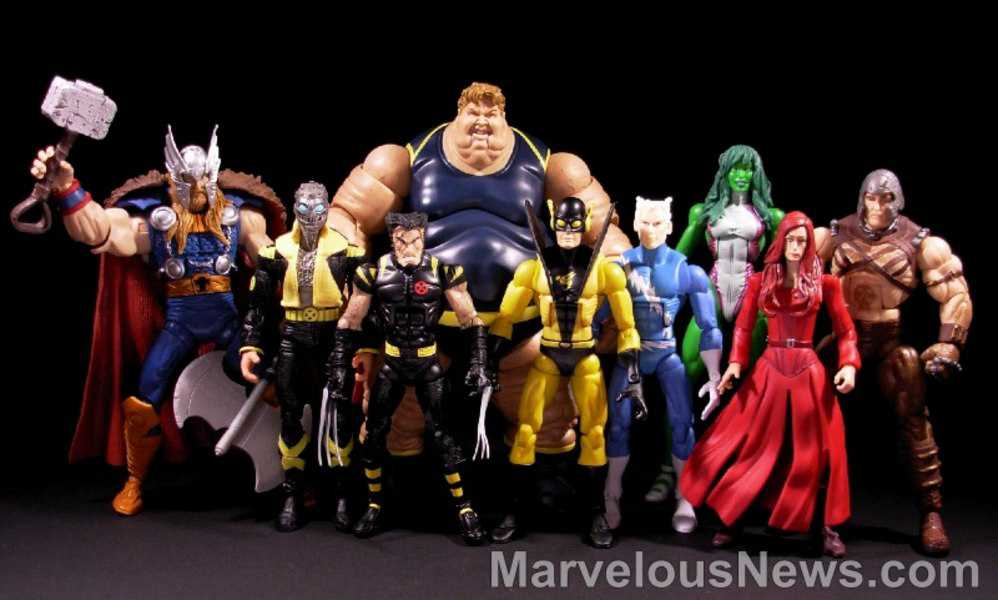 Marvel Legends, Blob Wave: Blob Build-a-figure  - Hasbro (Marvel Superheroes) action figure collectible - Main Image 4