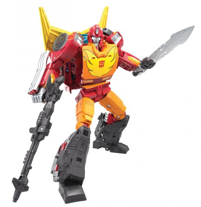Transformers Kingdom Rodimus Prime - Hasbro (Transformers) action figure collectible [Barcode 5010993809004] - Main Image 2