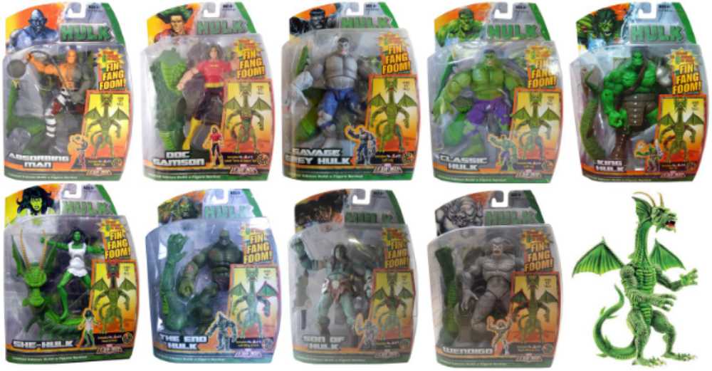 Marvel Legends, Hulk Series, Fin Fang Foom Wave: Fin Fang Foom Build-a-figure  - Hasbro (Marvel Superheroes) action figure collectible - Main Image 3