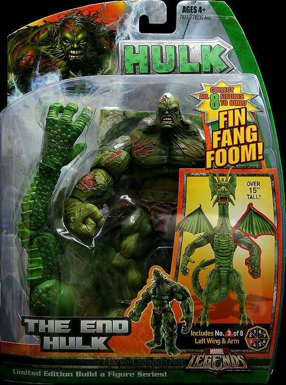 Marvel Legends, Hulk Series, Fin Fang Foom Wave: The End Hulk - Hasbro (Marvel Superheroes) action figure collectible - Main Image 3