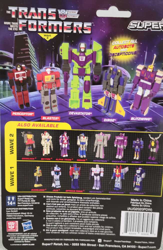 Perceptor - Hasbro (Reaction) action figure collectible - Main Image 3