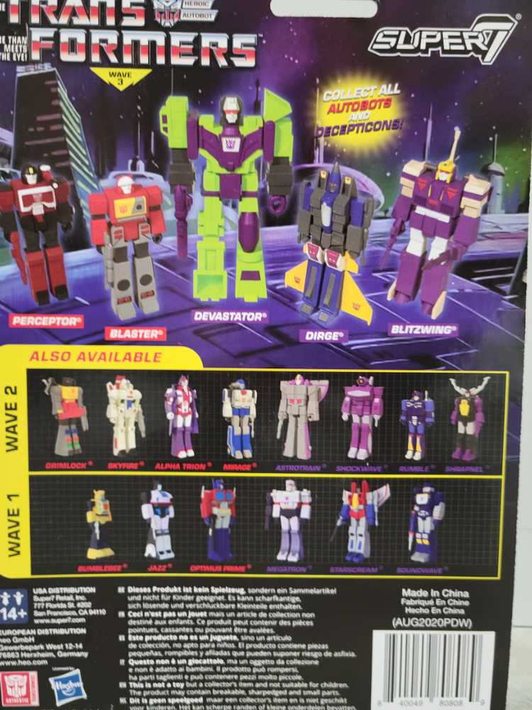 Perceptor - Hasbro (Reaction) action figure collectible - Main Image 4