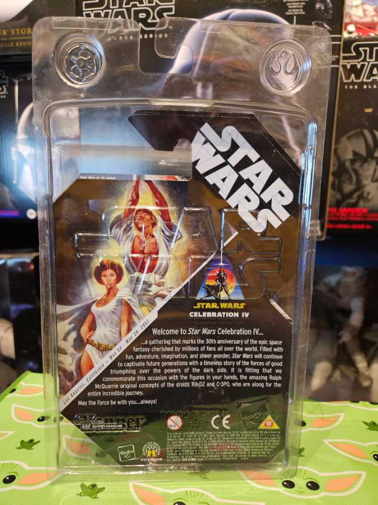 Exclusive Concept R2-D2 & C-3P0 - Hasbro (2007-2008 The 30th Anniversary Collection) action figure collectible [Barcode 653569248194] - Main Image 3