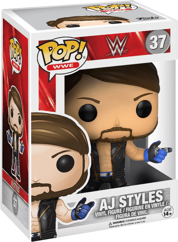 Funko Pop AJ Styles - Funko (WWE Funko) action figure collectible [Barcode 889698142526] - Main Image 2