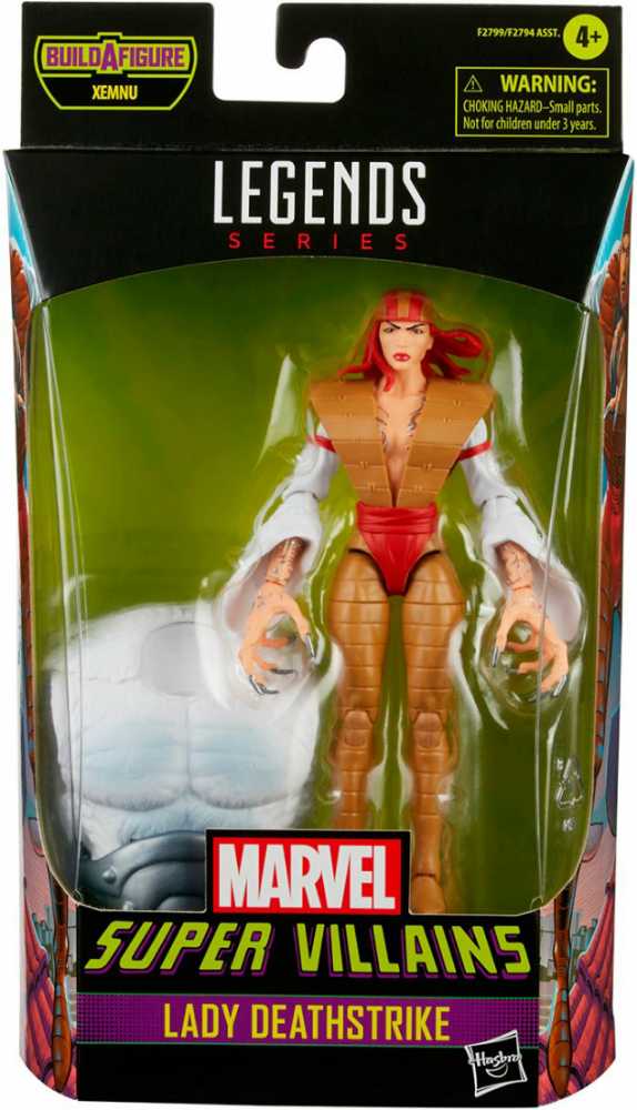 Loose Marvel - X-Men Villains - Lady Deathstrike - Hasbro (Marvel Legends Super Villains) action figure collectible - Main Image 3