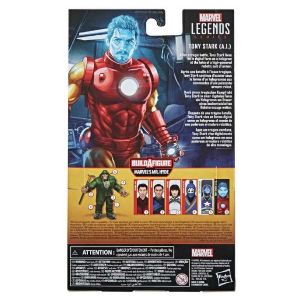 Iron-Man, Tony Stark AI - Hasbro (ML BAF Mr. Hyde) action figure collectible - Main Image 4