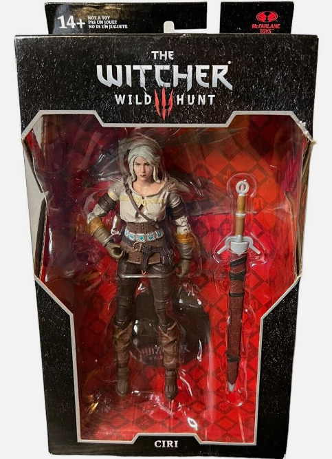 Ciri - McFarlane (The Witcher 3: Wild Hunt) action figure collectible [Barcode 787926134070] - Main Image 3