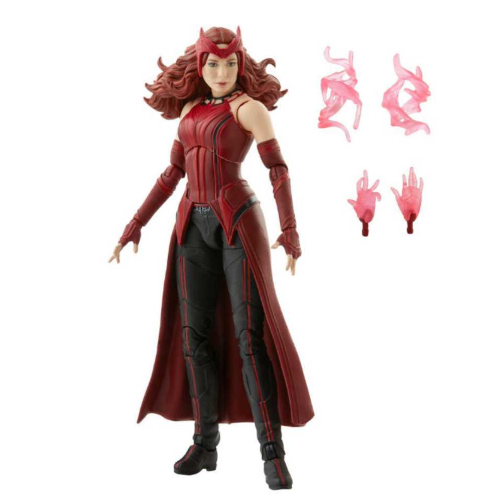 Marvel Legends, Disney +/Falcon Wings Wave: Scarlet Witch (MCU) - Hasbro (Marvel Legend Series) action figure collectible - Main Image 2