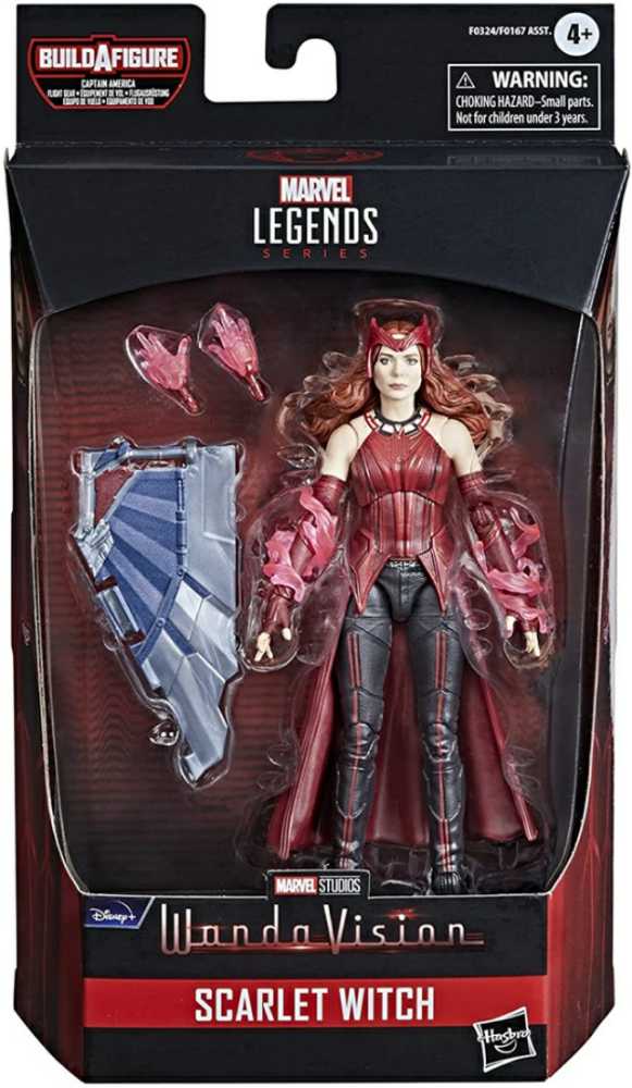 Marvel Legends, Disney +/Falcon Wings Wave: Scarlet Witch (MCU) - Hasbro (Marvel Legend Series) action figure collectible - Main Image 3