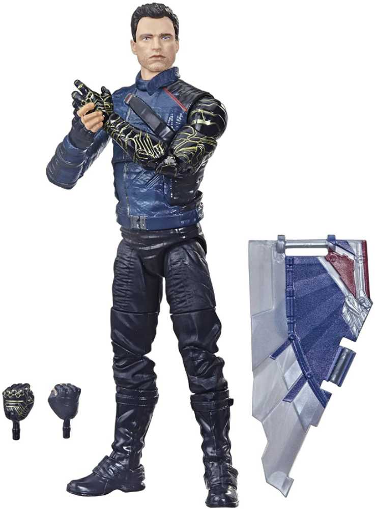 Marvel Legends, Disney +/Falcon Wings Wave: Bucky Barnes, The Winter Soldier (MCU) - Hasbro (Marvel Superheroes) action figure collectible - Main Image 2