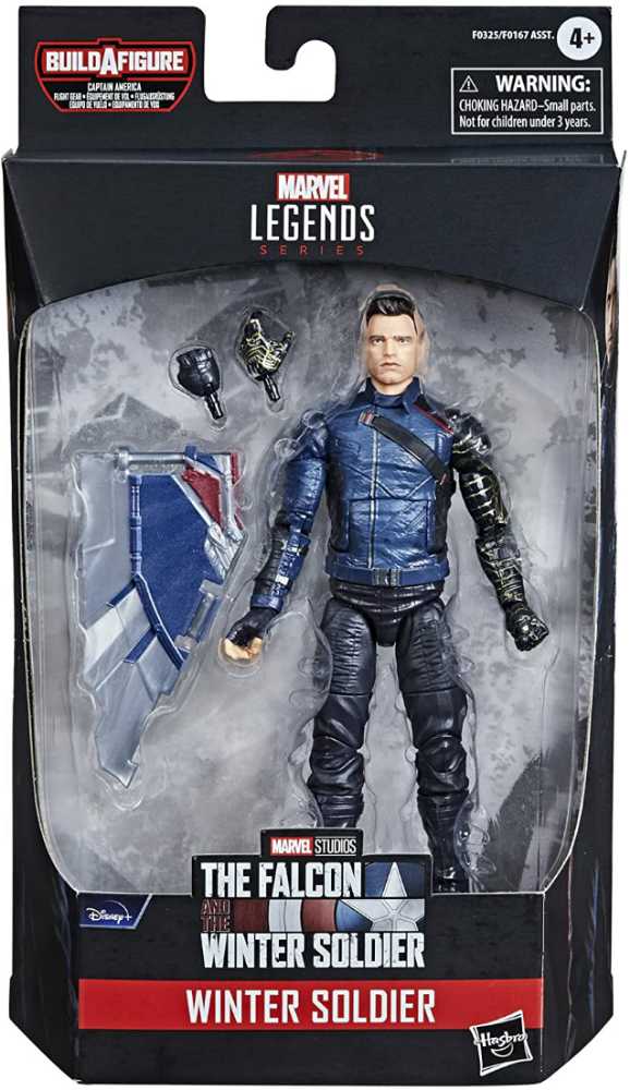 Marvel Legends, Disney +/Falcon Wings Wave: Bucky Barnes, The Winter Soldier (MCU) - Hasbro (Marvel Superheroes) action figure collectible - Main Image 3