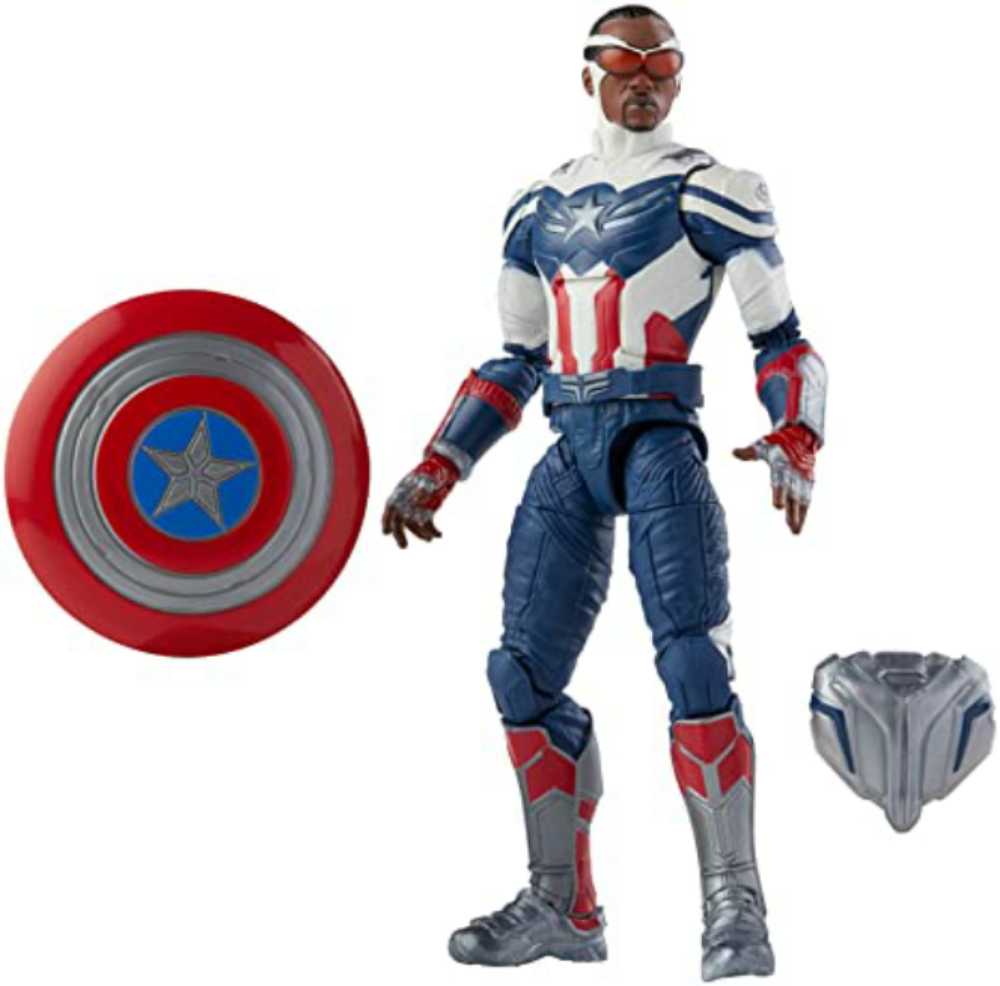 Marvel Legends Sam Wilson Captain America MCU - Hasbro (Marvel Superheroes) action figure collectible - Main Image 2