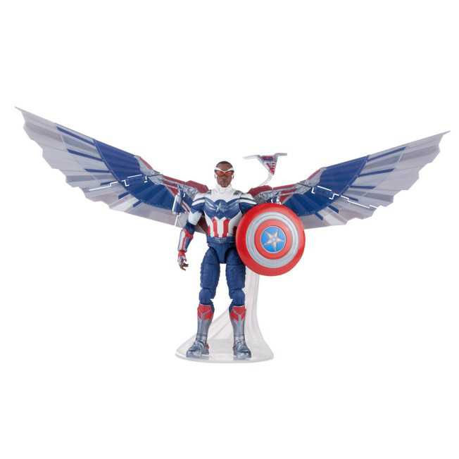 Captain America Wings - FATWS S1 - Hasbro (Marvel Cinematic Universe) action figure collectible - Main Image 2