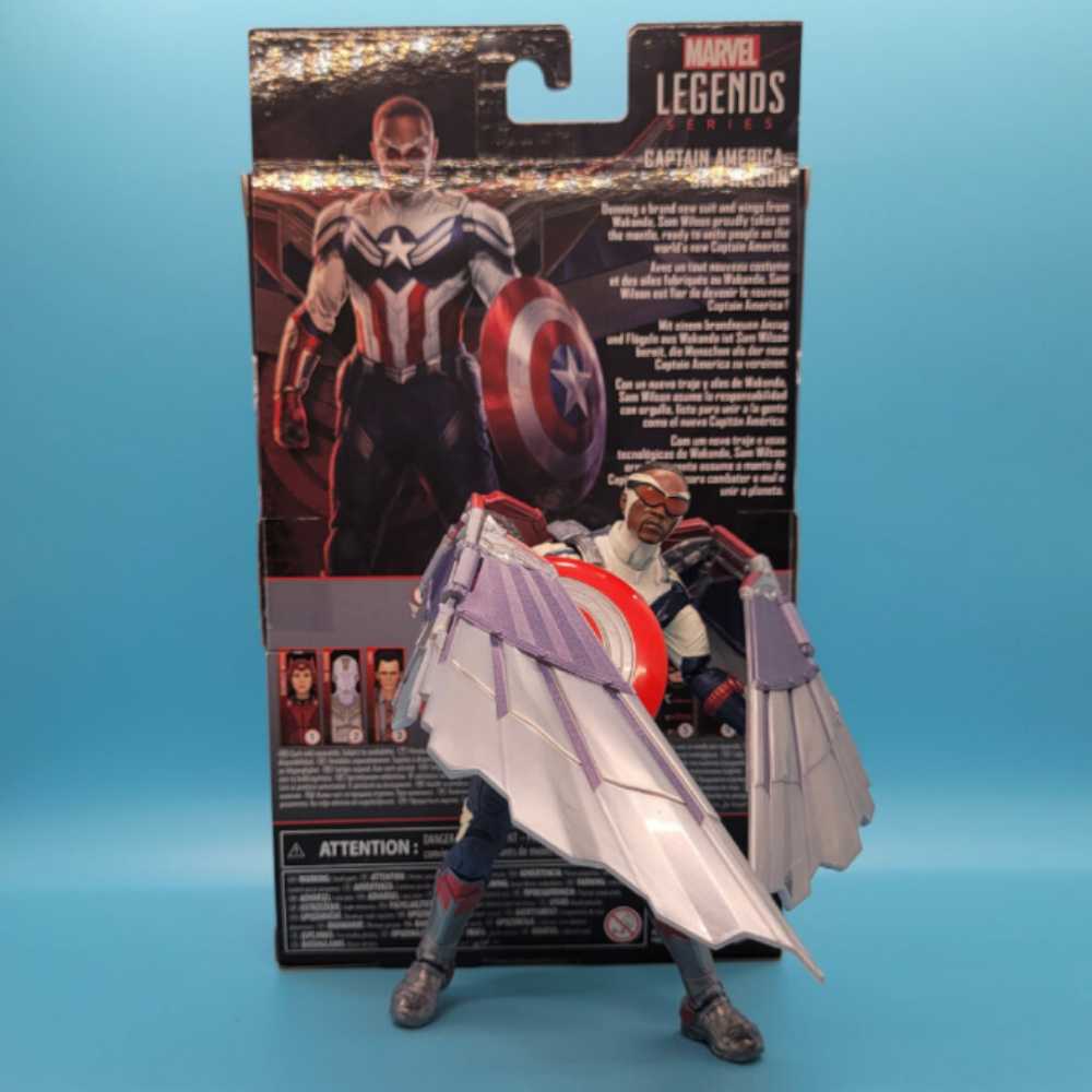 Captain America Wings - FATWS S1 - Hasbro (Marvel Cinematic Universe) action figure collectible - Main Image 4