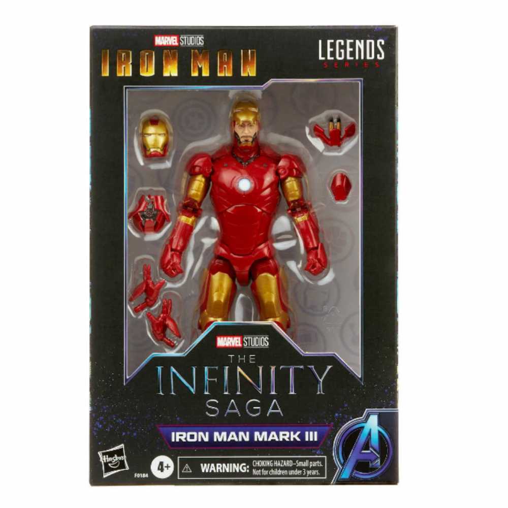 Iron Man Mark III - Hasbro (Marvel Cinematic Universe) action figure collectible - Main Image 3