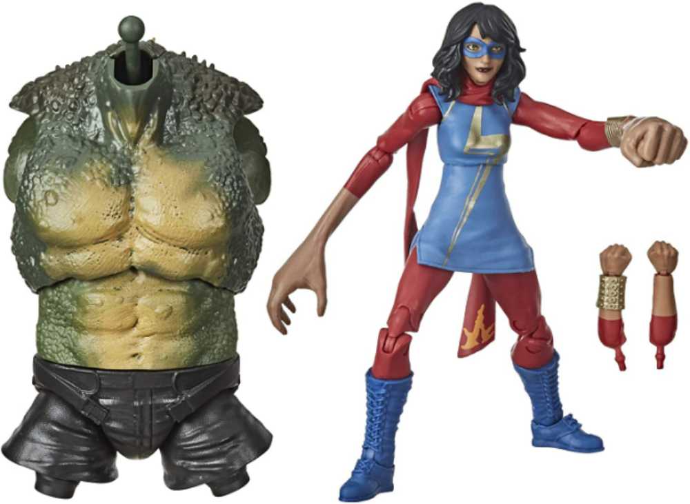 Marvel Legends Series: Ms. Marvel - Hasbro (Abomination (Gameverse) BAF Wave) action figure collectible - Main Image 2