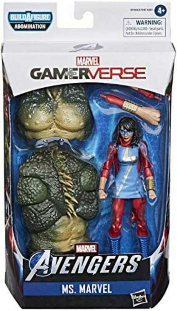 Marvel Legends Series: Ms. Marvel - Hasbro (Abomination (Gameverse) BAF Wave) action figure collectible - Main Image 3