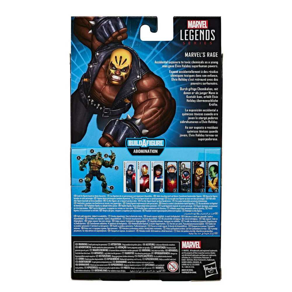 Rage - Hasbro (Marvel Superheroes) action figure collectible - Main Image 4