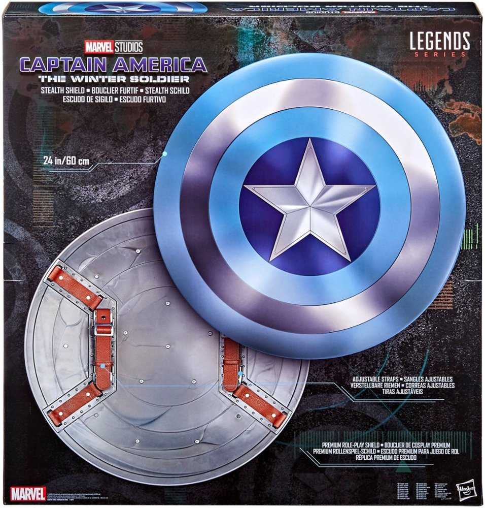Captain America: Winter Soldier Stealth Shield - Hasbro (Marvel Legend Series) action figure collectible [Barcode 5010993842018] - Main Image 2