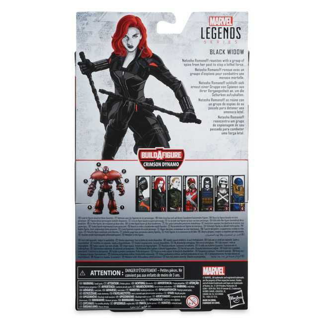 Marvel Legends, Crimson Dynamo Wave: Black Widow (MCU) - Hasbro (Marvel Superheroes) action figure collectible - Main Image 4