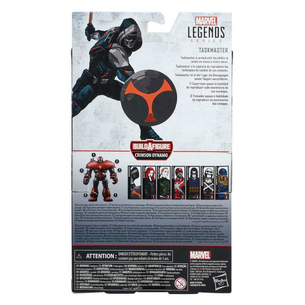 Marvel Legends, Crimson Dynamo Wave: Taskmaster (MCU) - Hasbro (Marvel Superheroes) action figure collectible - Main Image 4