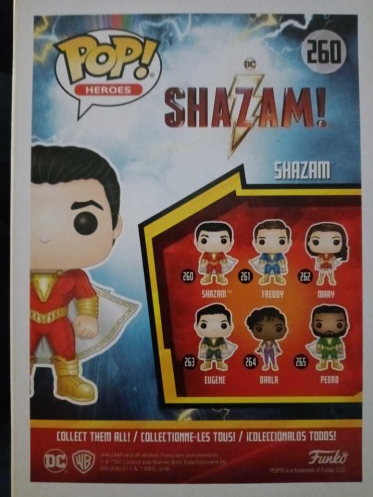 Shazam: Shazam #260 - Funko (Shazam) (Shazam!) action figure collectible [Barcode 889698368063] - Main Image 3