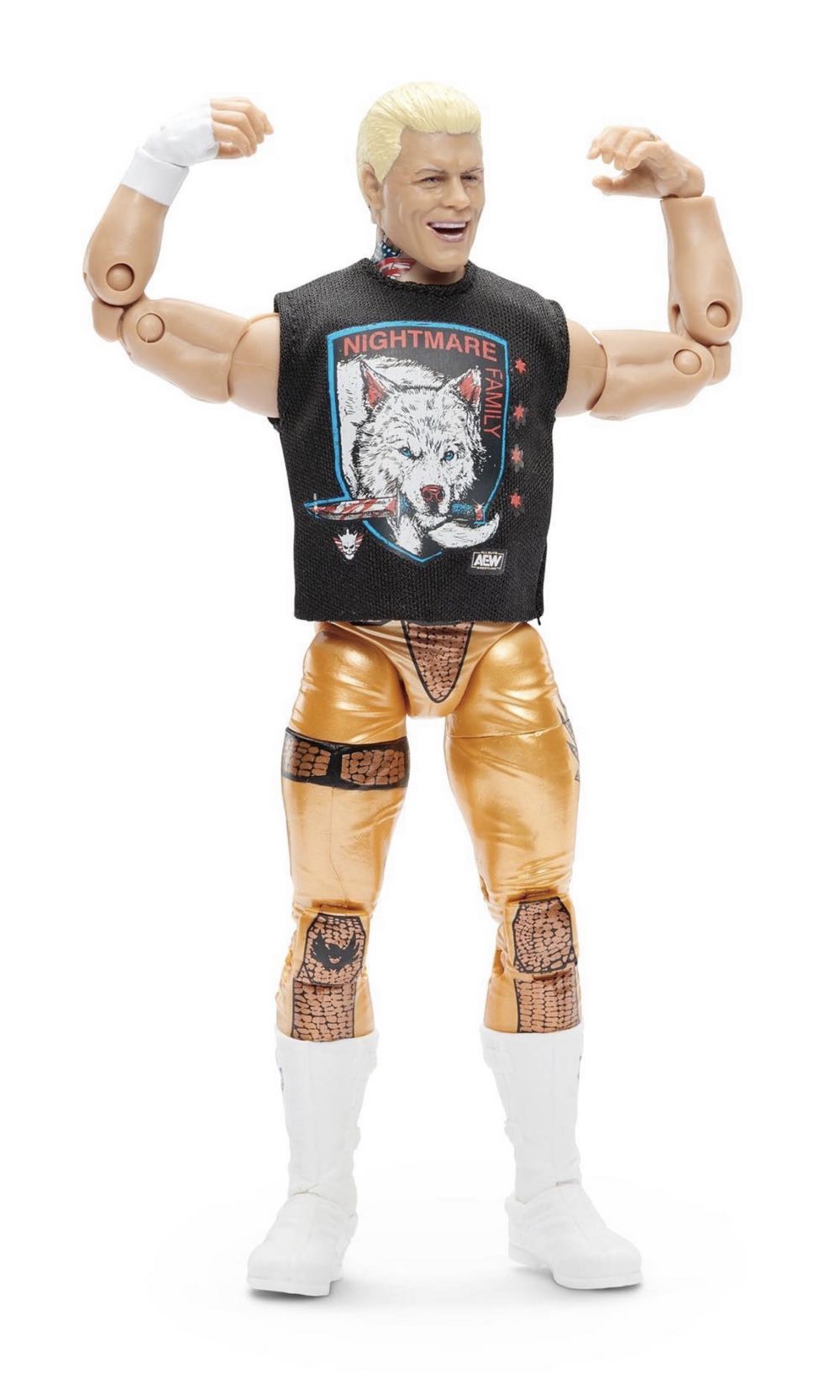 Cody (Chase Edition) - Jazwares (AEW Unrivaled Collection) action figure collectible [Barcode 191726377290] - Main Image 3