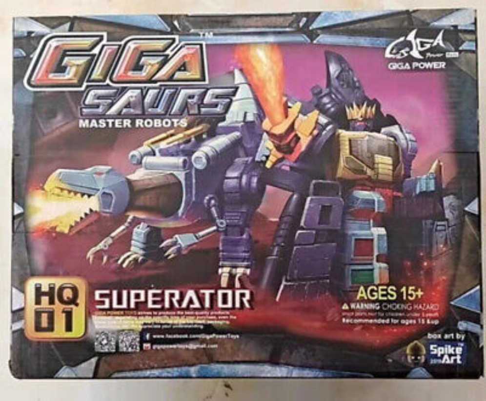 Grimlock HQ-01 (Superator) - Gigapower (3rd Party Transformers Masterpiece) action figure collectible - Main Image 4