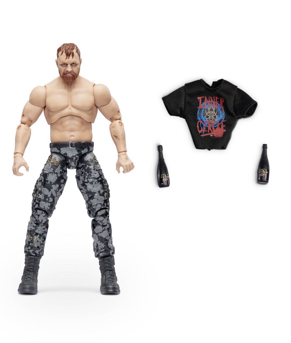 AEW-Jon Moxley (Rare Edition) - Jazwares (AEW Unrivaled Collection) action figure collectible [Barcode 191726377061] - Main Image 3