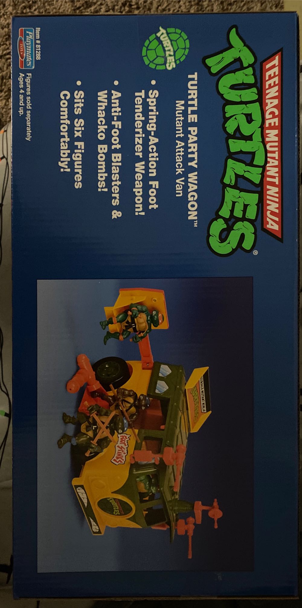 The Turtle Van (Mutant Attack Party Wagon) - Playmates (Teenage Mutant Ninja Turtles) action figure collectible [Barcode 043377812883] - Main Image 4