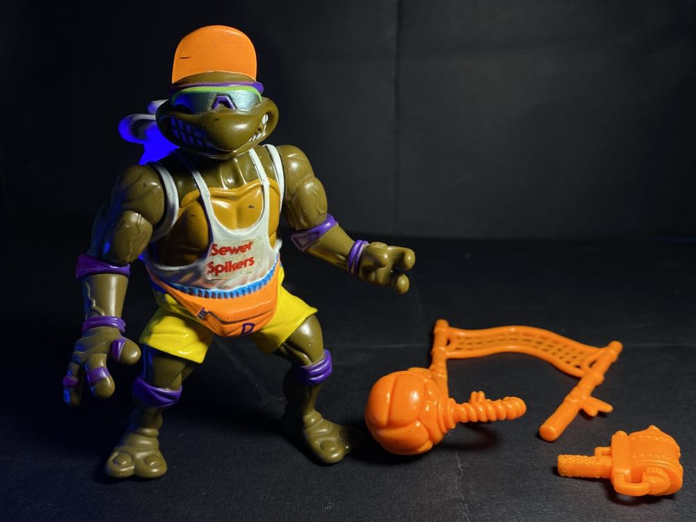Spike ‘N Volley Don - Playmates (Teenage Mutant Ninja Turtles (1992)) action figure collectible - Main Image 4
