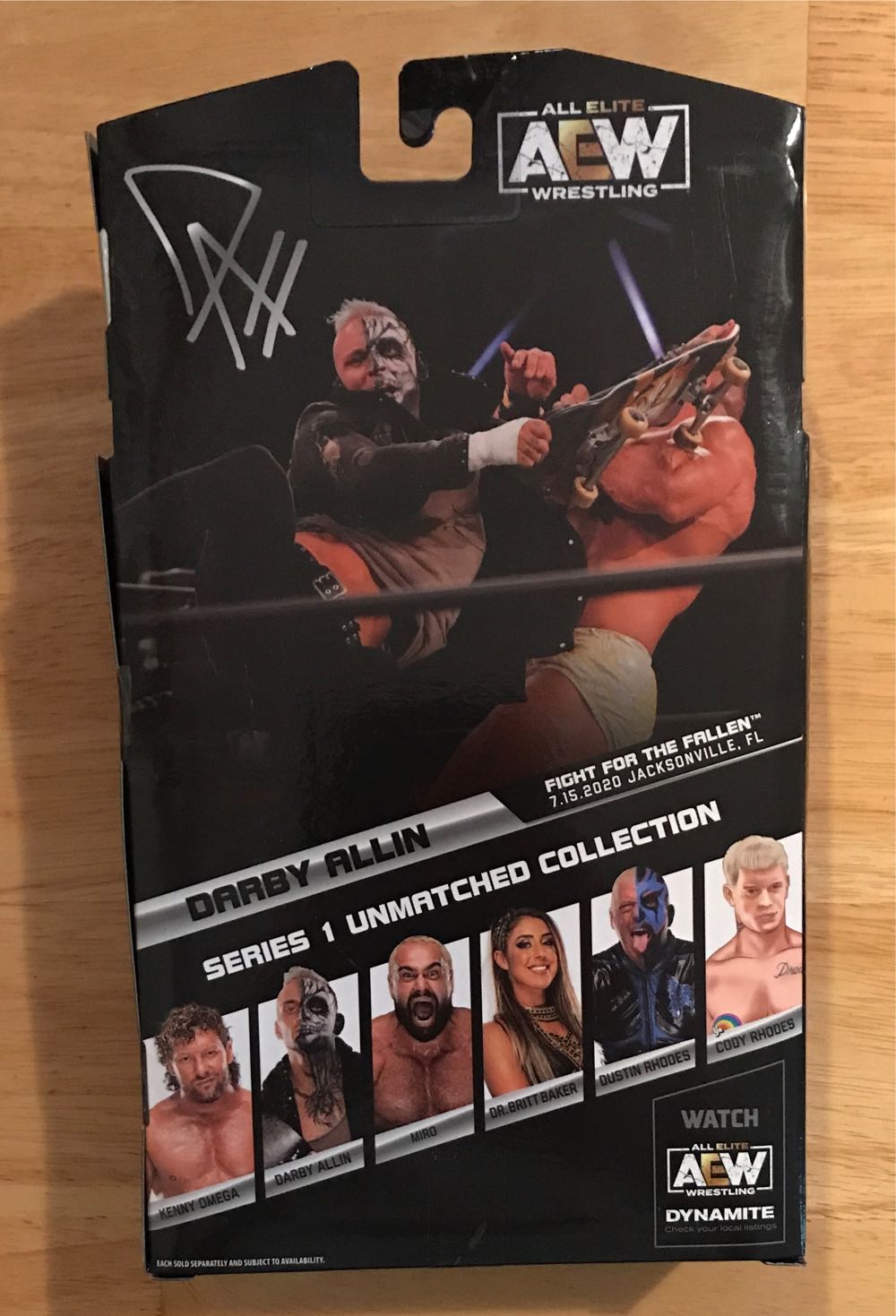 Darby Allin (Chase Edition) - Jazwares (AEW Unmatched Collection) action figure collectible [Barcode 191726415251] - Main Image 4